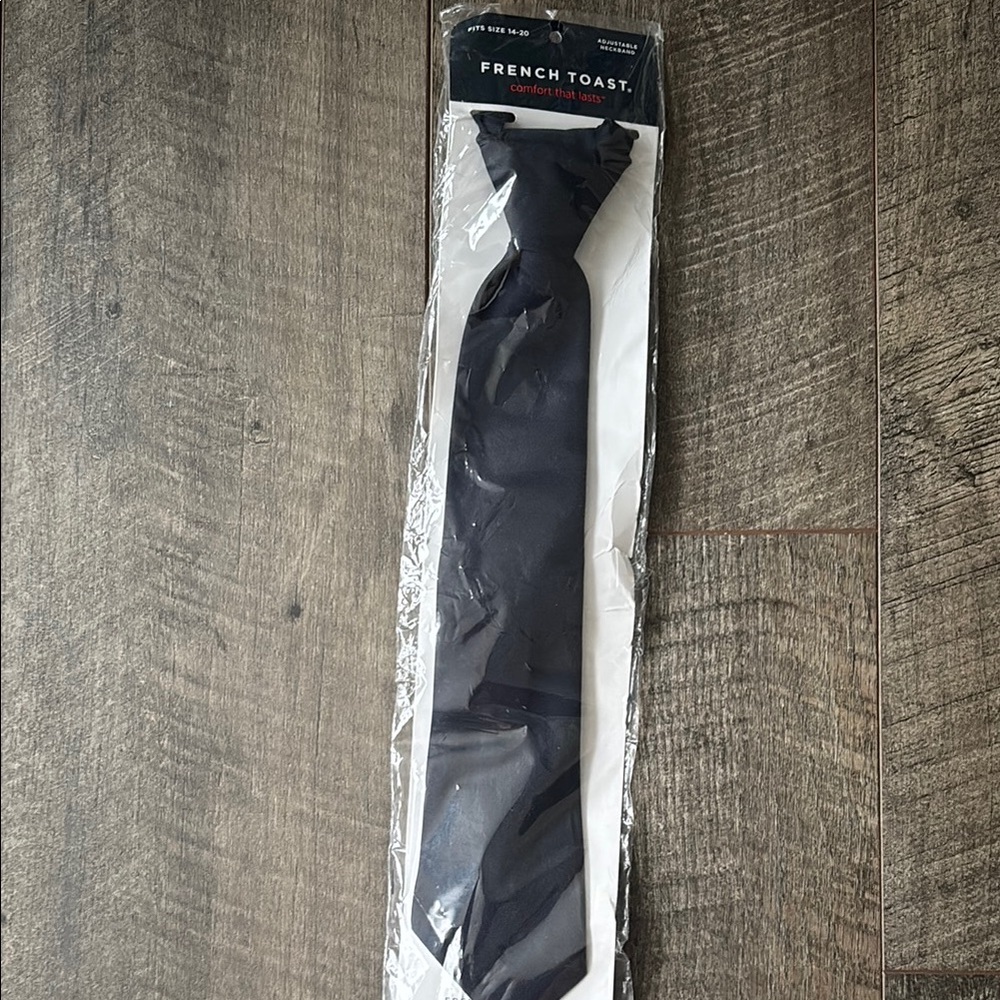 New French Toast Navy Neck Necktie